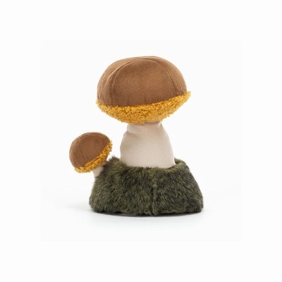 Jellycat Wild Nature Boletus Mushroom USA | 23508RBKM